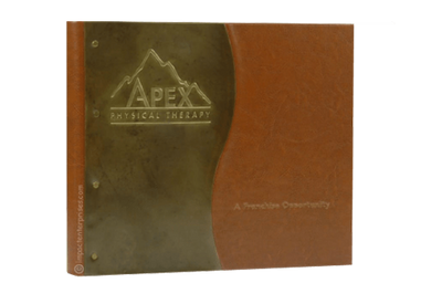 Apex Physical Therapy - Custom Menu Covers, Binders, & Presentation Folders