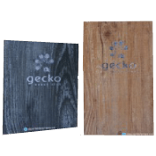 Gecko Beach - Custom Menu Covers, Binders, & Presentation Folders