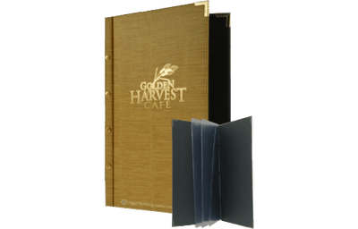 Golden Harvest - Custom Menu Covers, Binders, & Presentation Folders