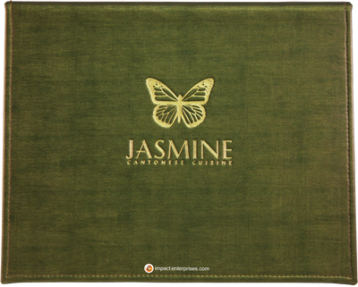 Jasmine - Custom Menu Covers, Binders, & Presentation Folders