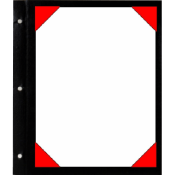 Luxautica Removable Panel - Custom Menu Covers, Binders, & Presentation Folders