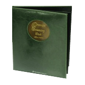 Orange Country Club - Custom Menu Covers, Binders, & Presentation Folders