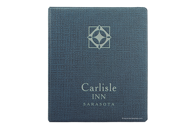 Carlisle Inn - Custom Menu Covers, Binders, & Presentation Folders