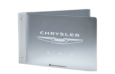 Chrysler Corporation - Custom Menu Covers, Binders, & Presentation Folders