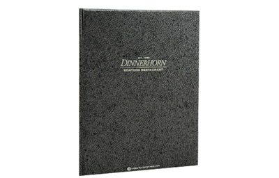 Dinnerhorn - Custom Menu Covers, Binders, & Presentation Folders