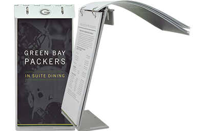 Green Bay Packers - Custom Menu Covers, Binders, & Presentation Folders