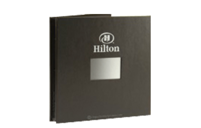 Hilton Prototype - Custom Menu Covers, Binders, & Presentation Folders
