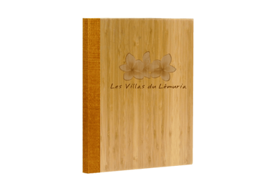 Le Villas Du Lemuria - Custom Menu Covers, Binders, & Presentation Folders