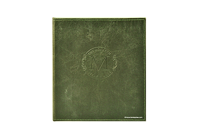 Monarch Steakhouse - Custom Menu Covers, Binders, & Presentation Folders
