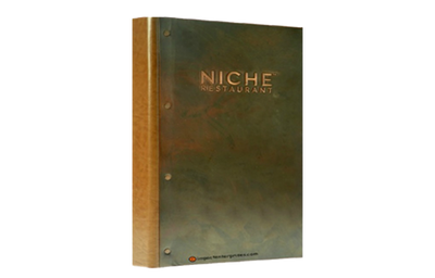 Niche - Custom Menu Covers, Binders, & Presentation Folders