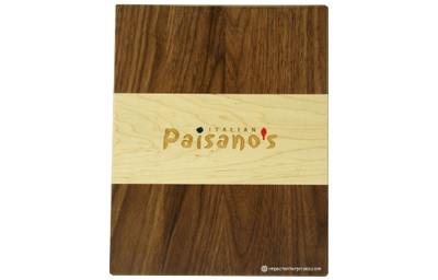 Paisano's - Custom Menu Covers, Binders, & Presentation Folders