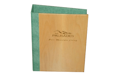 Palisades Binder: - Custom Menu Covers, Binders, & Presentation Folders