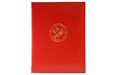 Prime USA - Custom Menu Covers, Binders, & Presentation Folders