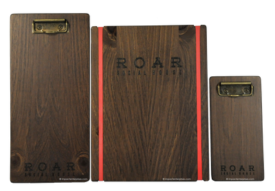 Roar - Custom Menu Covers, Binders, & Presentation Folders