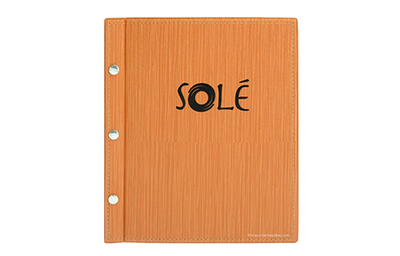 Sole - Custom Menu Covers, Binders, & Presentation Folders