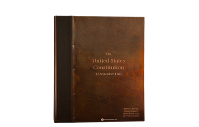 U.S. Constitution - Custom Menu Covers, Binders, & Presentation Folders