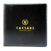 Caesars Atlantic City - Custom Menu Covers, Binders, & Presentation Folders