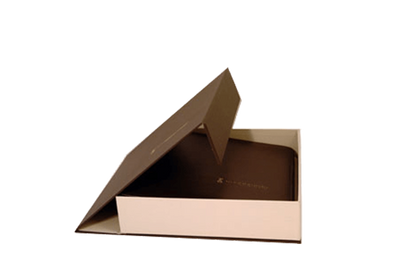 Clamshell with Magnetic Closure Die Cut Binder - Custom Menu Covers, Binders, & Presentation Folders