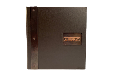 Critchlow Homes - Custom Menu Covers, Binders, & Presentation Folders