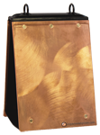 Easel - Brushed Copper - Custom Menu Covers, Binders, & Presentation Folders