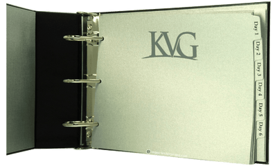 Hewlett-packard Kvg - Custom Menu Covers, Binders, & Presentation Folders