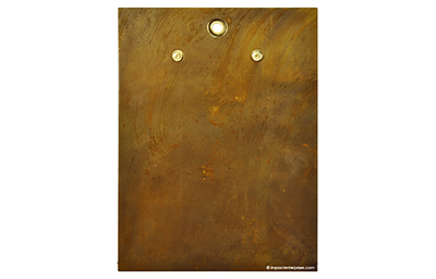 Brass Single Panel - Custom Menu Covers, Binders, & Presentation Folders