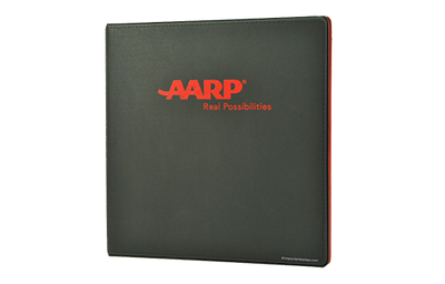 AARP - Custom Menu Covers, Binders, & Presentation Folders