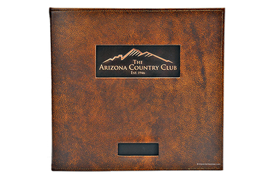Arizona CC - Custom Menu Covers, Binders, & Presentation Folders