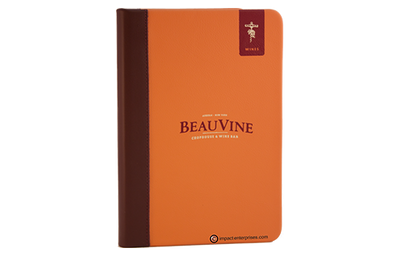 Beauvine - Custom Menu Covers, Binders, & Presentation Folders