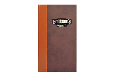 Bourbons - Custom Menu Covers, Binders, & Presentation Folders