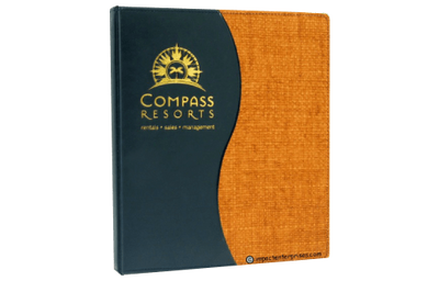 Compass Resorts - Custom Menu Covers, Binders, & Presentation Folders