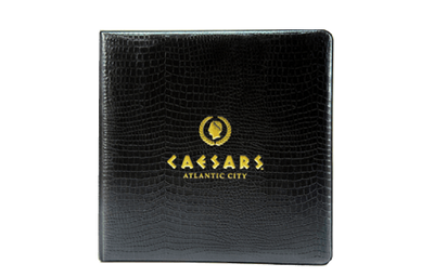 Caesars - Custom Menu Covers, Binders, & Presentation Folders