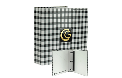 CG Neiman Marcus Jewelry - Custom Menu Covers, Binders, & Presentation Folders