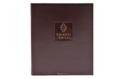 Chianti Grille - Custom Menu Covers, Binders, & Presentation Folders