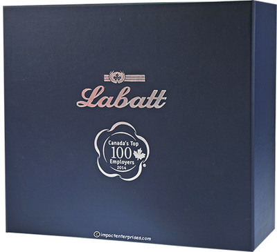 Labatt Clamshell - Custom Menu Covers, Binders, & Presentation Folders