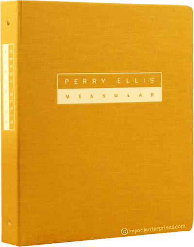 Perry Ellis - Custom Menu Covers, Binders, & Presentation Folders