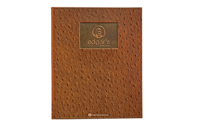Edgar's Grille - Custom Menu Covers, Binders, & Presentation Folders