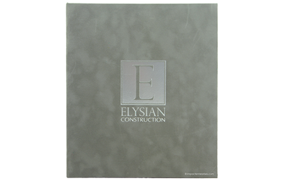 Elysian - Custom Menu Covers, Binders, & Presentation Folders
