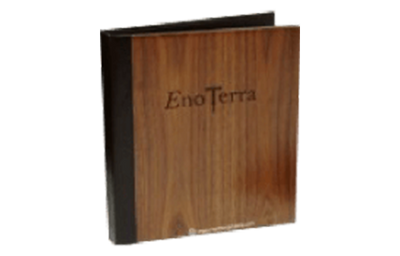 Enoterra - Custom Menu Covers, Binders, & Presentation Folders