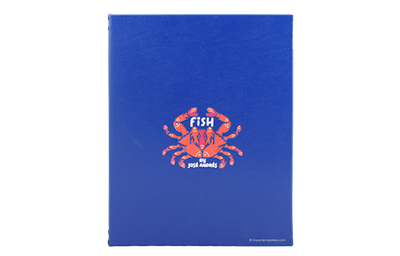 Fish - Custom Menu Covers, Binders, & Presentation Folders