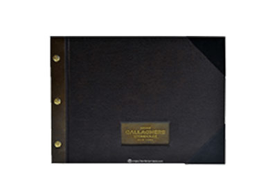 Gallaghers Prototype - Custom Menu Covers, Binders, & Presentation Folders