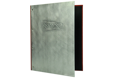 Giacomos - Custom Menu Covers, Binders, & Presentation Folders