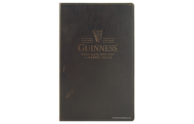 Guinness - Custom Menu Covers, Binders, & Presentation Folders
