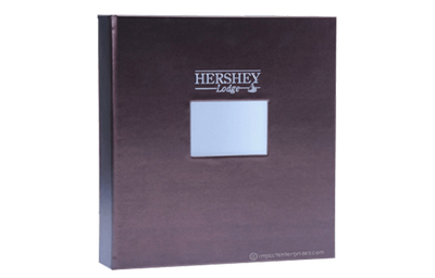 Hershey Lodge - Custom Menu Covers, Binders, & Presentation Folders