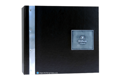 Hilton Orlando - Custom Menu Covers, Binders, & Presentation Folders