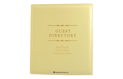 Impact Generic Directory - Custom Menu Covers, Binders, & Presentation Folders