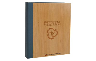 Koonwarra Village School - Custom Menu Covers, Binders, & Presentation Folders