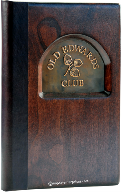 Old Edwards Club - Custom Menu Covers, Binders, & Presentation Folders