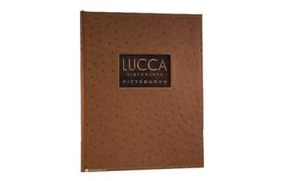 Lucca - Custom Menu Covers, Binders, & Presentation Folders