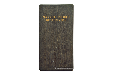 Market District - Custom Menu Covers, Binders, & Presentation Folders